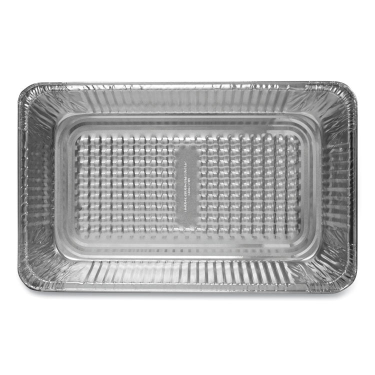 JIF-FOIL Full-Steam Table Pan, Full Size Deep, 3.19" Deep, 12.81 x 20.75, 50/Carton