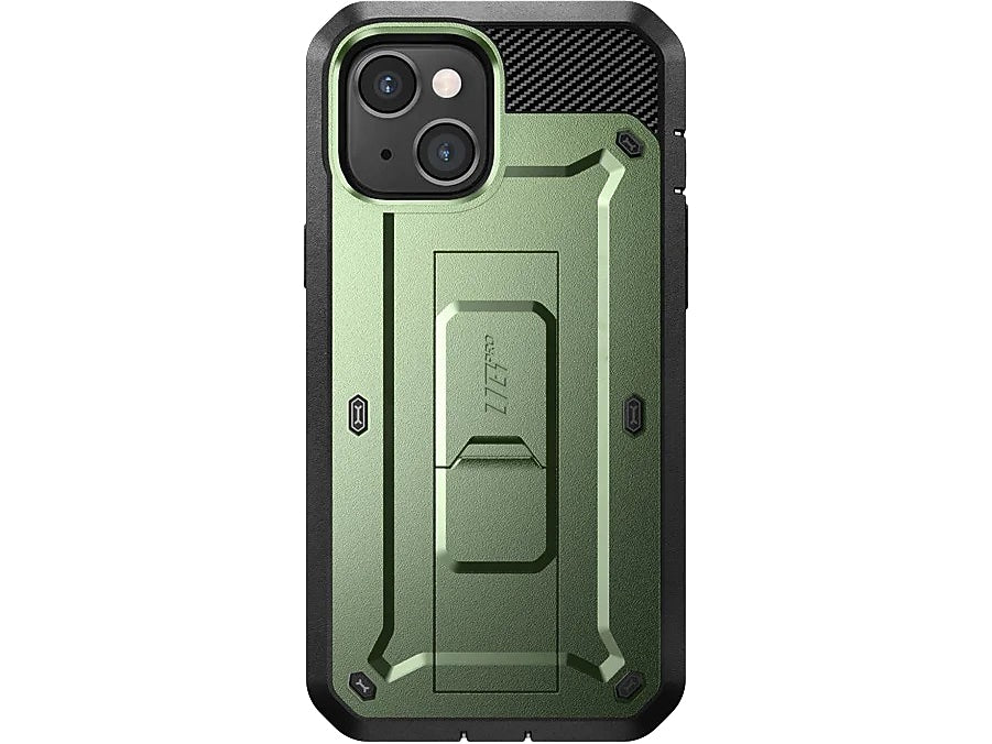SUPCASE Unicorn Beetle PRO Dark Green Rugged Case for iPhone 14 (SUP-iPhone2021/22-6.1-UBPro-SP-Guldan)