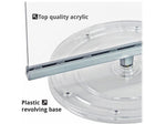 Azar Sign Holder, 8.5" x 5.5", Horizontal, Table Top, Clear, Acrylic, 2/Pack (108552)