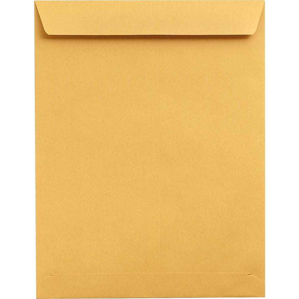 LUX Open End Kraft Catalog Envelope, 13" x 17", Brown, 50/Pack (85739-50)