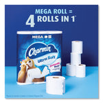 Ultra Soft Bathroom Tissue, Mega Roll, Septic Safe, 2-Ply, White, 224 Sheets/Roll, 12 Rolls/Pack