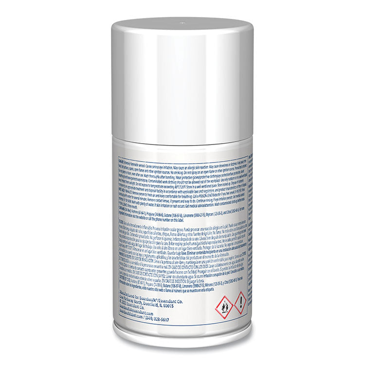 Metered Air Freshener Refill, Citrus Sunrise Scent, 7 oz Aerosol Spray, 12/Carton