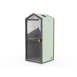 Flexispot Quick Install Series Solo Pro Sound Absorbing Privacy Booth, Green (EP1SG)