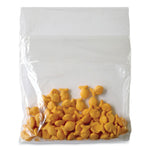 Flip Top Bag, 7" x 7", Clear, 2,000/Carton
