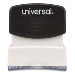 Message Stamp, Cancelled, Pre-Inked One-Color, Red