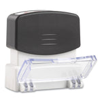 Message Stamp, For Deposit Only, Pre-Inked One-Color, Blue
