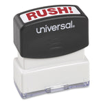 Message Stamp, Rush, Pre-Inked One-Color, Red