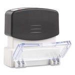 Message Stamp, Rush, Pre-Inked One-Color, Red