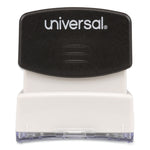 Message Stamp, Scanned, Pre-Inked One-Color, Blue