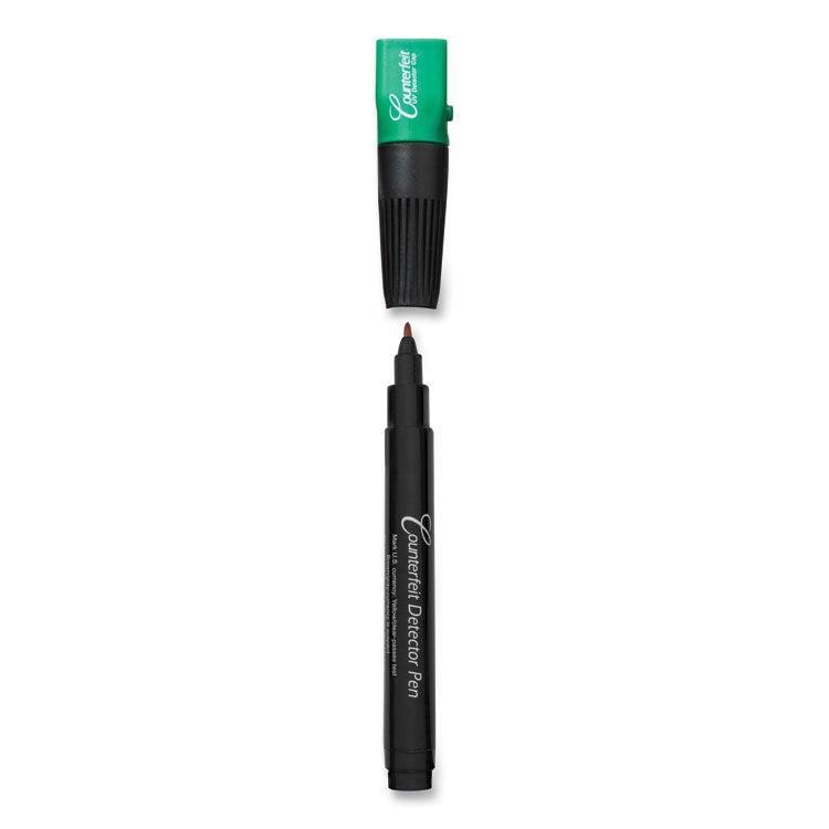 Counterfeit Money Detection System, Uv Light; Watermark Detector; Color Change Ink, U.s. Currency, 0.8 X 0.8 X 6, Black/green
