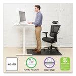 Ergonomic Sit Stand Mats, 60 x 46, Black, 25/Pallet