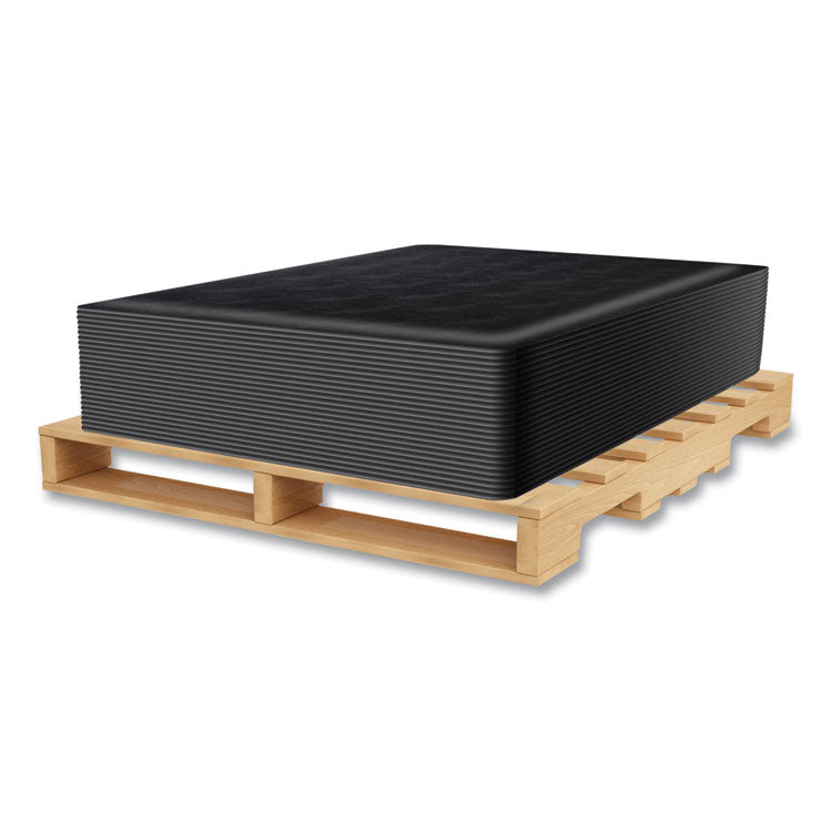 Ergonomic Sit Stand Mat, 53 x 45, Black, 25/Pallet