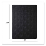 Ergonomic Sit Stand Mats, 60 x 46, Black, 25/Pallet
