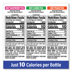 Ice Tea Variety Pack, Assorted Flavors, 20 oz Bottle, 24/Carton