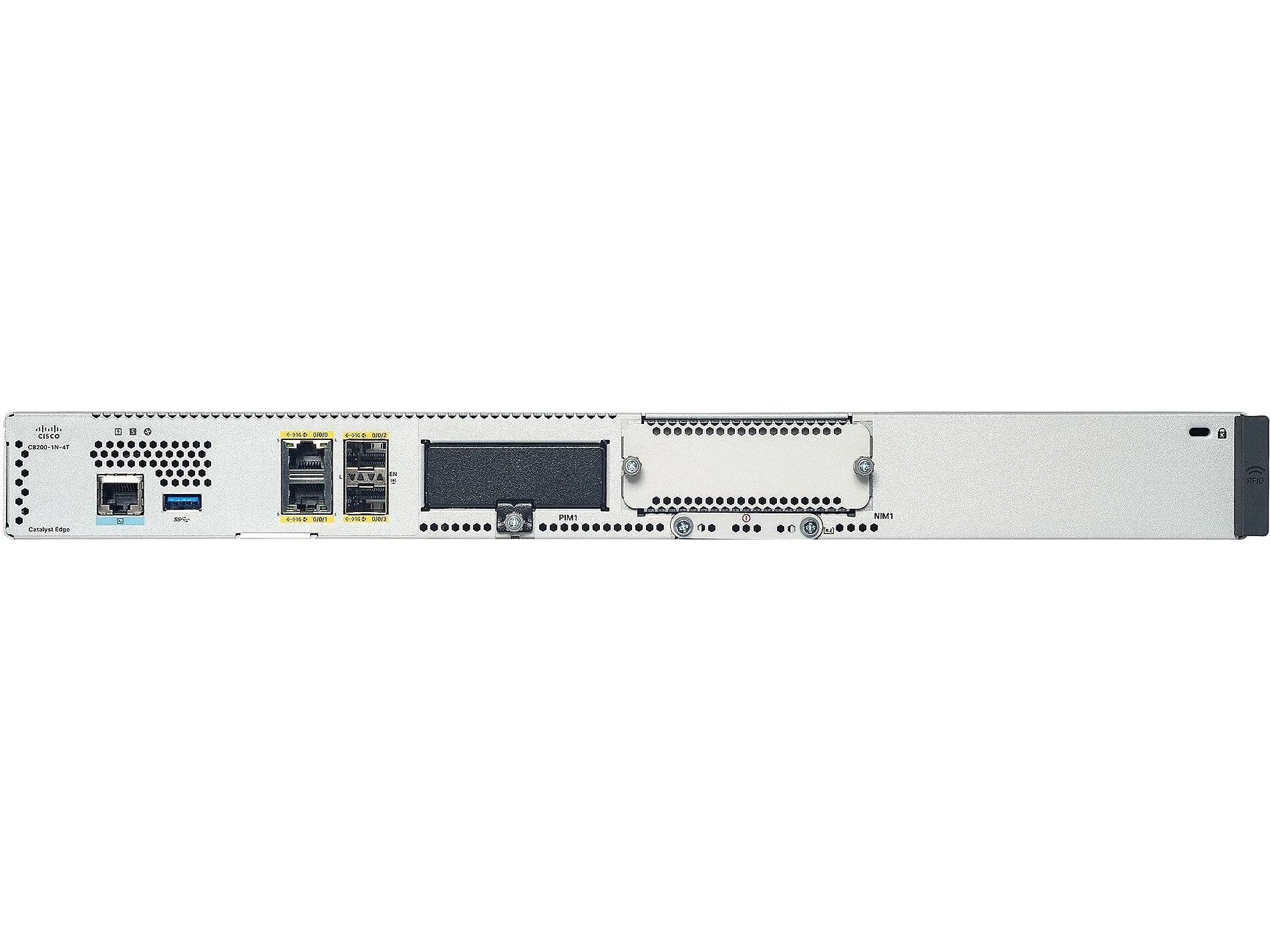 Cisco Catalyst 8200 Gigabit Router, Silver (C8200-1N-4T)