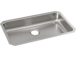 Elkay Lustertone Classic Single-Bowl Undermount Sink, 18.5" x 30.5" x 5.38", Stainless Steel, Lustrous Satin (ELUHAD281655)
