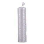 PET Cold Cup Lids, Fits 14 oz to 24 oz Cold Cups, Plastic, Clear, 100/Sleeve, 10 Sleeves/Carton