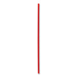 Single-Tube Stir-Straws,5.25", Polypropylene, Red, 1,000/pack, 10 Packs/carton
