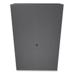 Brigade 700 Series Lateral File, Three-Shelf Enclosed Storage, 2 Legal/letter-Size File Drawers, Charcoal, 42" X 18" X 64.25"