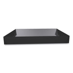 Center Drawer with Core Removable Locks, Metal, 24.75w x 14.75d x 3h, Charcoal