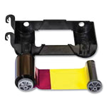 38311 Full Color ID Card Printer Ribbon, Dark Gray