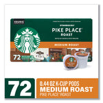 Pike Place Coffee K-Cups, Pike Place Roast, 72/Carton