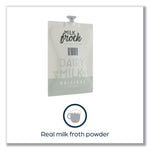 Dairy Milk Froth Powder Freshpack, 0.46 oz Pouch, 72/Carton