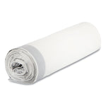 Draw-Tuff Institutional Draw-Tape Can Liners, Drawstring, 55 gal, 1.9 mil, 42.5" x 35.5", Natural, 10 Bags/Roll, 5 Rolls/CT