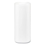 High-Density Commercial Can Liners, 16 gal, 8 mic, 24" x 33", Natural, Interleaved Roll, 50 Bags/Roll, 20 Rolls/Carton