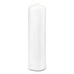 High-Density Commercial Can Liners, 30 gal, 8 mic, 30" x 37", Clear, Interleaved Roll, 25 Bags/Roll, 20 Rolls/Carton