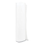 High-Density Commercial Can Liners, 33 gal, 11 mic, 33" x 40", Clear, Interleaved Roll, 25 Bags/Roll, 20 Rolls/Carton