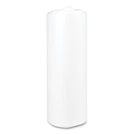 High-Density Commercial Can Liners, 45 gal, 12 mic, 40" x 48", Clear, Interleaved Roll, 25 Bags/Roll, 10 Rolls/Carton