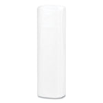 High-Density Commercial Can Liners, 45 gal, 16 mic, 40" x 48", Clear, Interleaved Roll, 25 Bags/Roll, 10 Rolls/Carton