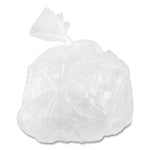 High-Density Commercial Can Liner Value Pack, 30 gal, 11 mic, 30" x 36", Clear, Interleaved Roll, 25 Bags/Roll, 20 Rolls/CT