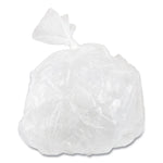 High-Density Commercial Can Liner Value Pack, 55 gal, 11 mic, 36" x 58", Clear, Interleaved Roll, 25 Bags/Roll, 8 Rolls/CT