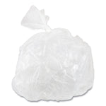 High-Density Commercial Can Liner Value Pack, 45 gal, 11 mic, 40" x 46", Clear, Interleaved Roll, 25 Bags/Roll, 10 Rolls/CT