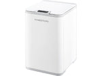 Nine Stars Plastic Sensor Trash Can, 2.6-Gallon, White (DZT-10-35)