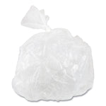 Draw-Tuff Institutional Draw-Tape Can Liners, Drawstring, 12 gal, 28" x 24", White, 25 Bags/Roll, 12 Rolls/Carton