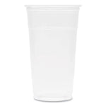 PET Plastic Cups, 32 oz, Clear, 300/Carton