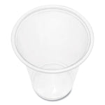PET Plastic Cups, 7 oz, Clear, 1,000/Carton