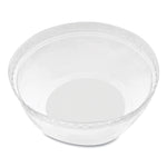 PET Lids, Wide Opening Dome, Fits 12 oz to 24 oz Cold Cups, Plastic, Clear, 1,000/Carton