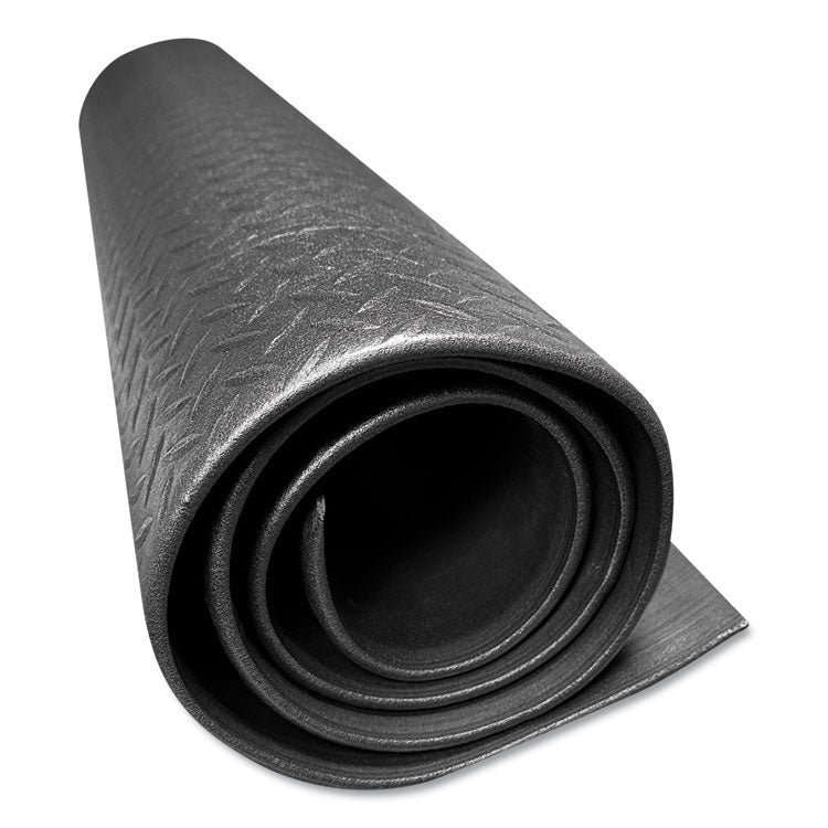 Tuff-Spun Foot Lover Diamond Surface Mat, Rectangular, 36 x 60, Black