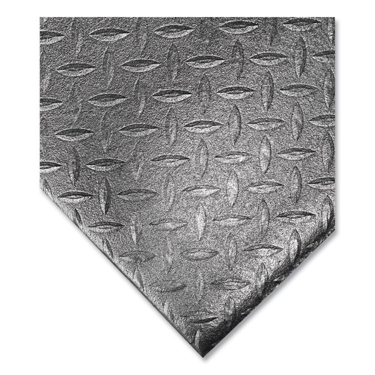Tuff-Spun Foot Lover Diamond Surface Mat, Rectangular, 36 x 60, Black