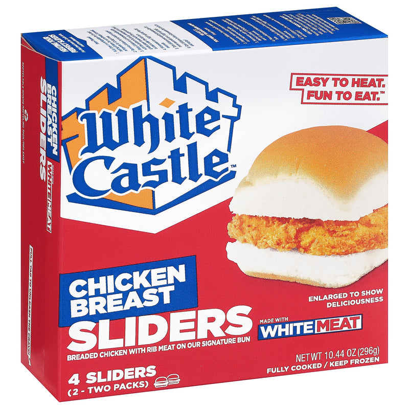 White Castle Individually Wrapped Chicken Slider, 10.44 oz, 24/Pack (220-02478)