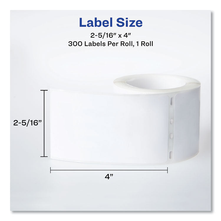 Multipurpose Thermal Labels, 4 x 2.94, 300/Roll, 1 Roll/Box