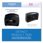 JRT Jr. Escort Jumbo Bathroom Tissue Dispenser, 13.33 x 5.75 x 16, Smoke