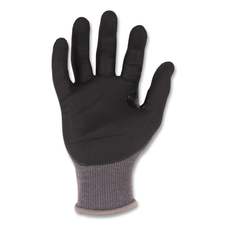 ProFlex 7043 ANSI A4 Nitrile Coated CR Gloves, EN388: 4X42D, 9" Long, X-Large, Gray, Pair