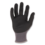ProFlex 7043 ANSI A4 Nitrile Coated CR Gloves, EN388: 4X42D, 9" Long, Large, Gray, 12 Pairs