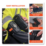 Squids 5547 Scanner Wrist Mount Holder, 4 x 5 x 0.5, Plastic, Black