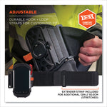 Squids 5545 Arm and Wrist Scanner Mount, Medium, 7 x 8.5 x 1.5, Elastic, Black